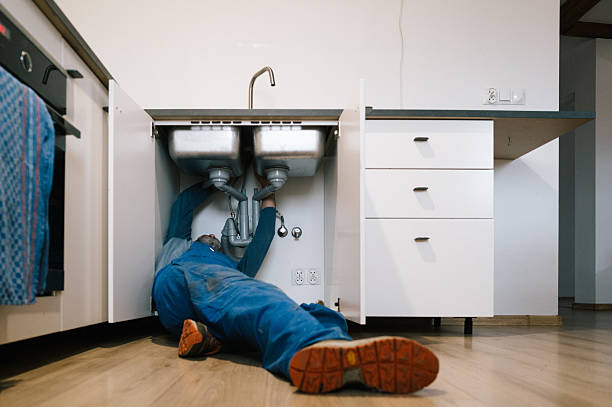 Professional Plumbing technician working in Morven, NC